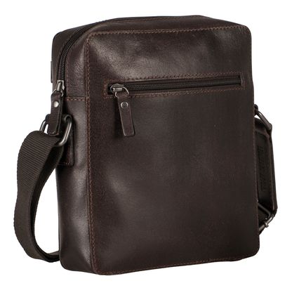 LEONHARD HEYDEN Dakota Messenger Bag XS Brown