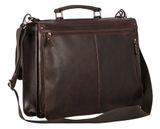 LEONHARD HEYDEN Dakota Briefcase 2 Compartments Brown LEONHARD HEYDEN Dakota Briefcase 2 Compartments Brown