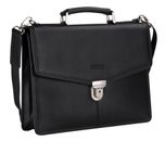 LEONHARD HEYDEN Hannover Briefcase 1 Compartment Black LEONHARD HEYDEN Hannover Briefcase 1 Compartment Black