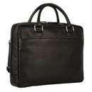 LEONHARD HEYDEN Berlin Zipped Briefcase 1 Compartment Black LEONHARD HEYDEN Berlin Zipped Briefcase 1 Compartment Black