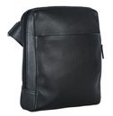 LEONHARD HEYDEN Berlin Zipped Messenger Bag M Black LEONHARD HEYDEN Berlin Zipped Messenger Bag M Black