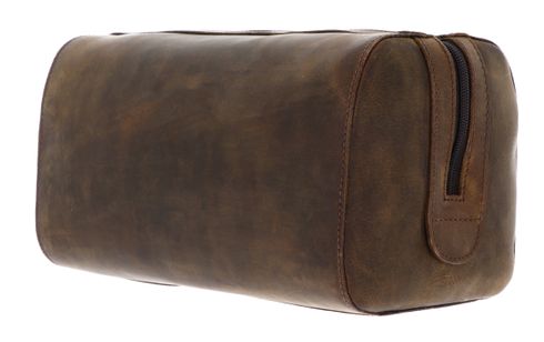 LEONHARD HEYDEN Salisbury Toiletry Bag Brown