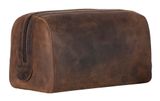 LEONHARD HEYDEN Salisbury Toiletry Bag Brown