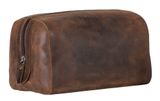 LEONHARD HEYDEN Salisbury Toiletry Bag Brown