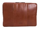 LEONHARD HEYDEN Cambridge Zipped Laptop Case M Cognac
