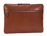 LEONHARD HEYDEN Cambridge Zipped Laptop Case S Cognac