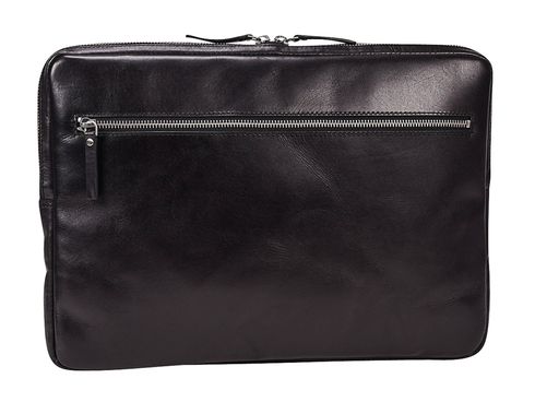 LEONHARD HEYDEN Cambridge Zipped Laptop Case M Black