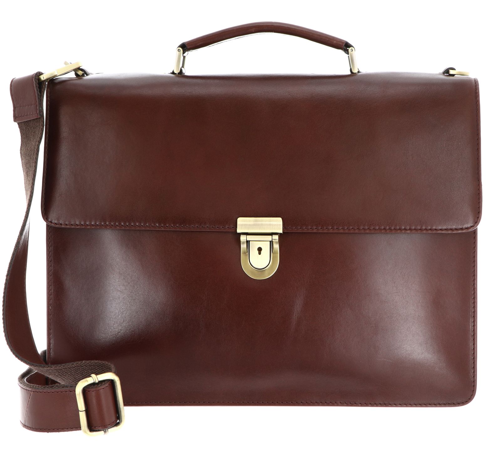 LEONHARD HEYDEN Cambridge Aktenmappe 2 Fächer 5251 Rotbraun