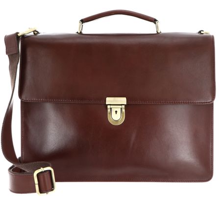 LEONHARD HEYDEN Cambridge Aktenmappe 2 Fächer 5251 Rotbraun