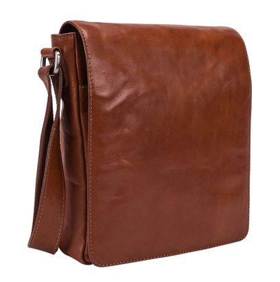 LEONHARD HEYDEN Cambridge Messenger Bag S Cognac