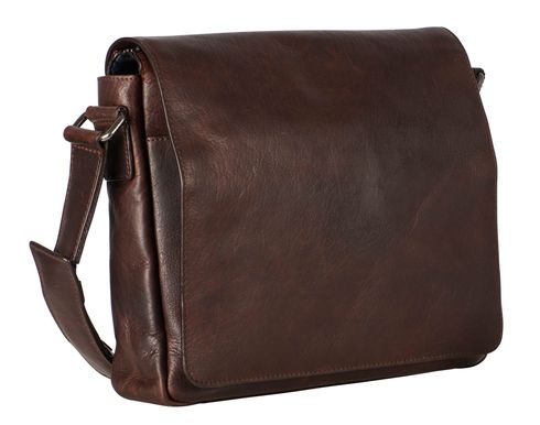 LEONHARD HEYDEN Roma Messenger Bag M Brown