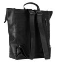LEONHARD HEYDEN Roma Backpack Rolltop Black LEONHARD HEYDEN Roma Backpack Rolltop Black