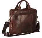 LEONHARD HEYDEN Roma Zipped Briefcase 1 Compartment Brown LEONHARD HEYDEN Roma Zipped Briefcase 1 Compartment Brown