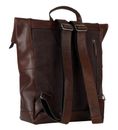 LEONHARD HEYDEN Roma Backpack Rolltop Brown LEONHARD HEYDEN Roma Backpack Rolltop Brown