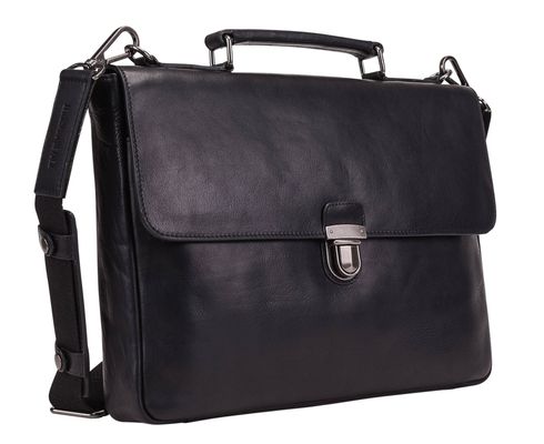 LEONHARD HEYDEN Roma Briefcase 1 Compartment Black