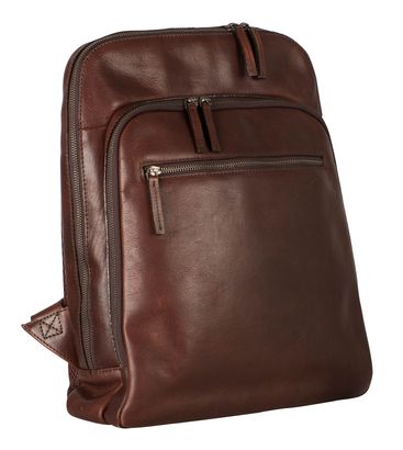 LEONHARD HEYDEN Roma Business Backpack Brown