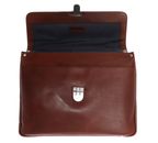 LEONHARD HEYDEN Roma Aktenmappe 2 Fächer 5390 Braun