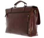 LEONHARD HEYDEN Roma Briefcase 2 Compartments Brown