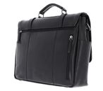 LEONHARD HEYDEN Roma Briefcase 2 Compartments Black
