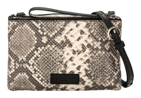 LIEBESKIND BERLIN Goat Vintage / Airforce Snake Crossbody S Black