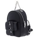 REPLAY Backpack with Pocket and Maxi Buckle Black REPLAY Backpack with Pocket and Maxi Buckle Black