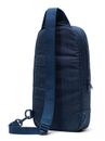 Herschel Heritage Shoulder Bag Indigo Denim Crosshatch