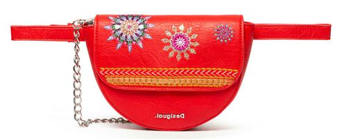 Desigual Ada Nyon Belt Bag Rojo