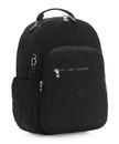 kipling Basic Seoul Backpack L Black Noir kipling Basic Seoul Backpack L Black Noir