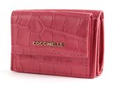 COCCINELLE Metallic Croco Shiny Soft Mini Wallet Bouganville COCCINELLE Metallic Croco Shiny Soft Mini Wallet Bouganville