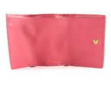 COCCINELLE Metallic Croco Shiny Soft Mini Wallet Bouganville COCCINELLE Metallic Croco Shiny Soft Mini Wallet Bouganville