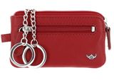 Golden Head Polo Zipped Key Case Red Golden Head Polo Zipped Key Case Red