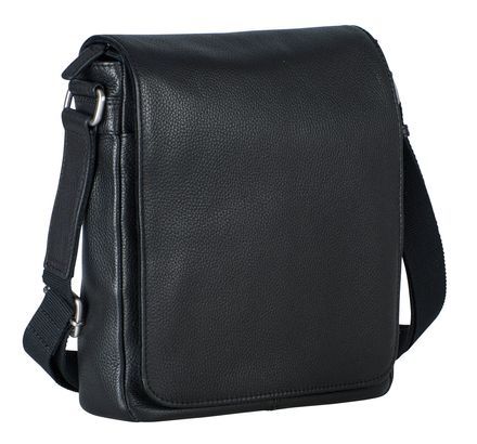 LEONHARD HEYDEN Berlin Messenger Bag S Black