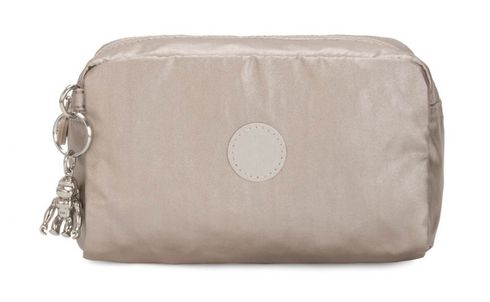 kipling Basic Gleam Pouch M Metallic Glow