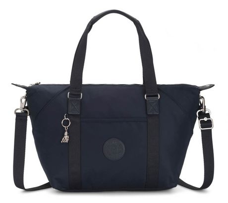 kipling Paka Plus Art Medium Tote M True Blue Twill