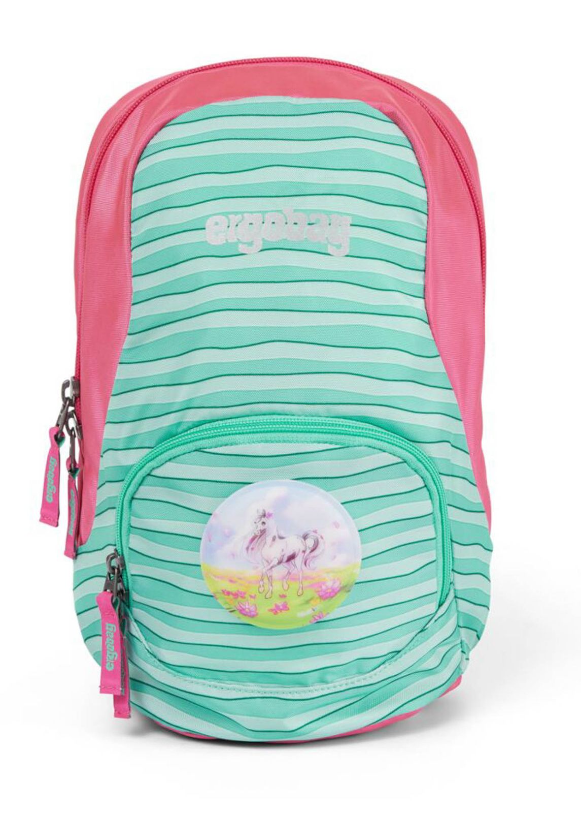 Ergobag Ease Zaino Asilo Piccolo 6L - Leggero, Idrorepellente, Con Portabottiglie E Targhetta Nome