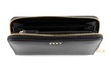 DKNY Bryant New Zip Around Black / Gold