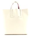 LACOSTE Fashion Show Double Tote Bag Cream-White Cerise