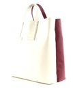 LACOSTE Fashion Show Double Tote Bag Cream-White Cerise