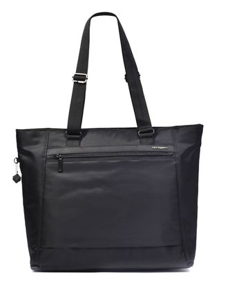 Hedgren Inner City Elvira Large 15" Two-Compartment Tote RFID Black