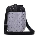 Herschel Cruz Crossbody Polka Dot Crosshatch Grey / Black