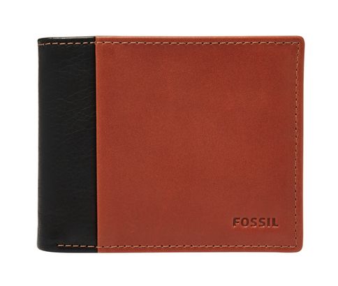 FOSSIL Ward Bifold With Flip ID Black