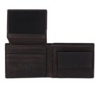 U.S. POLO ASSN. Tulsa Horizontal Wallet with Coin Brown