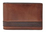 FOSSIL Quinn Money Clip Bifold Brown
