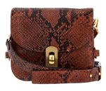 COCCINELLE Zaniah Python Shoulderbag Tan COCCINELLE Zaniah Python Shoulderbag Tan