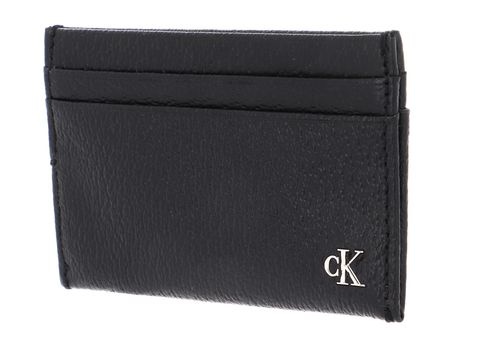 Calvin Klein CKJ Monogram Texture Card Case Black