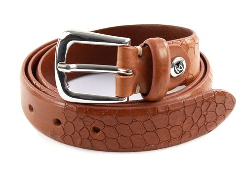 b.belt Charlisa Silver Belt W100 Baileys