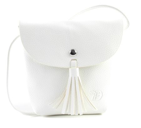 TOM TAILOR Ida Flap Bag No Zip S White
