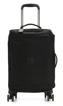 kipling Basic Spontaneous Cabin Size Wheeled Luggage S Black Noir