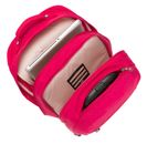 kipling Back To School Sari Wheeled Backpack True Pink