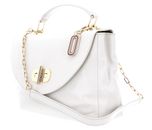 TOMMY HILFIGER Soft Turnlock Satchel Oatmeal